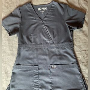 Grey’s Anatomy Gray Scrub Top